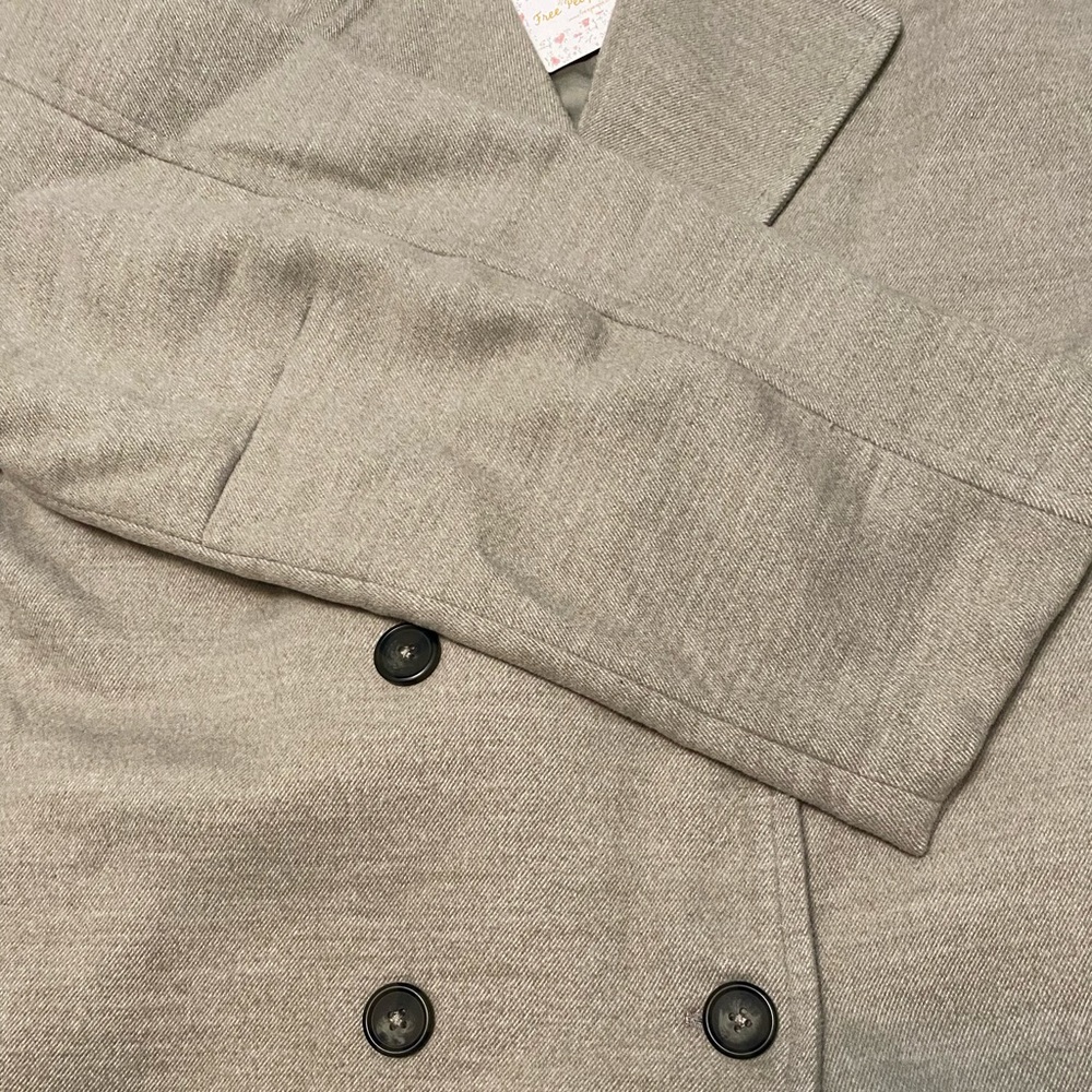 Free People Hannah Slouchy Soft Oversized Blazer Jacket XL NWT oatmeal - Picture 11 of 11